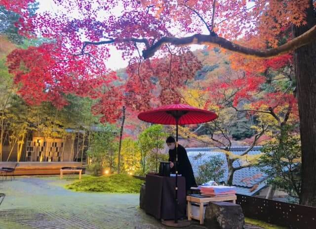 星のや京都　奥の庭